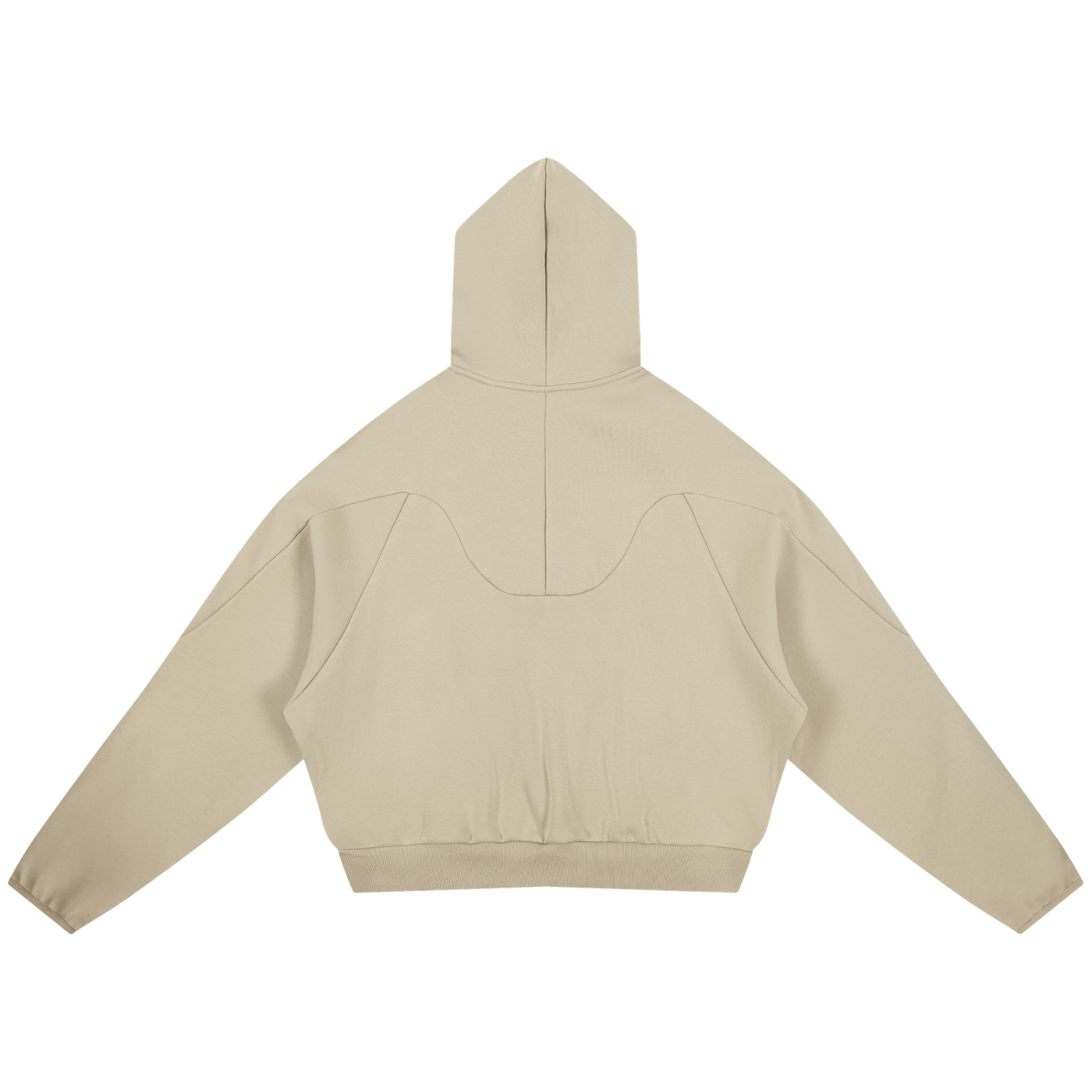 4EVERCRAZY Curved Panel Raglan Hoodie