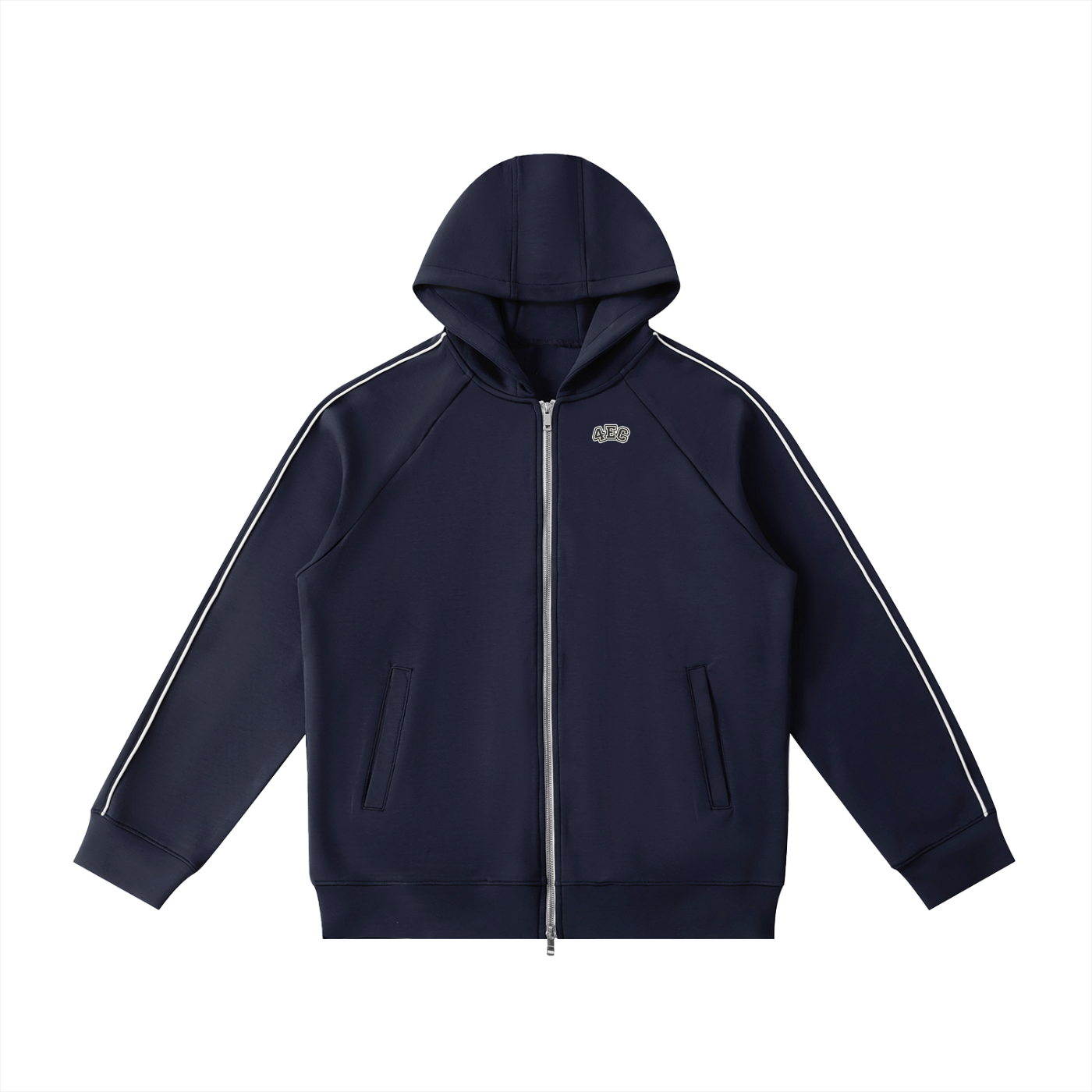 4EC Heavyweight Raglan Sleeve Zip Hoodie