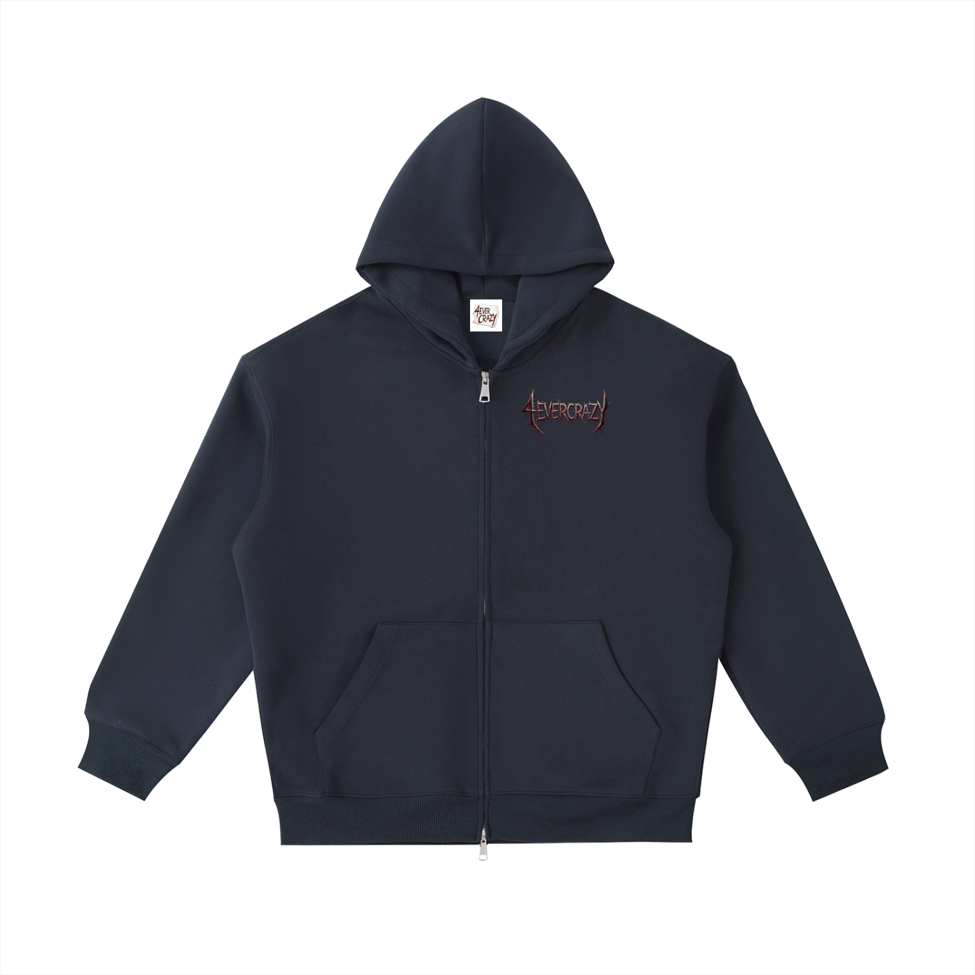 WILDCHILD Essential Heavyweight Pocket Zip-Up Hoodie