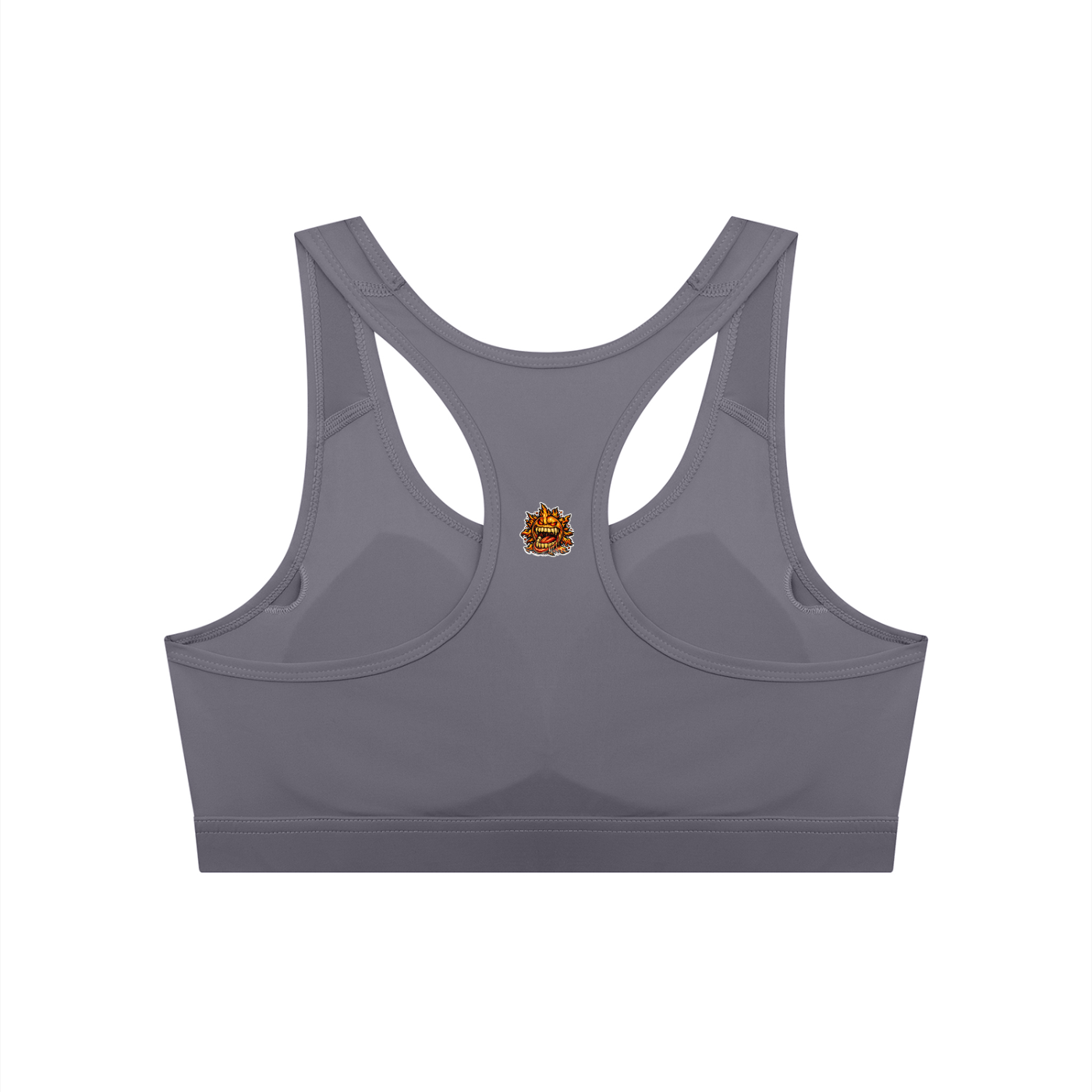 4EVERCRAZY Women's Cropped Sports Bra