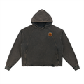 4EVERCRAZY Vintage Washed Cropped Hoodie