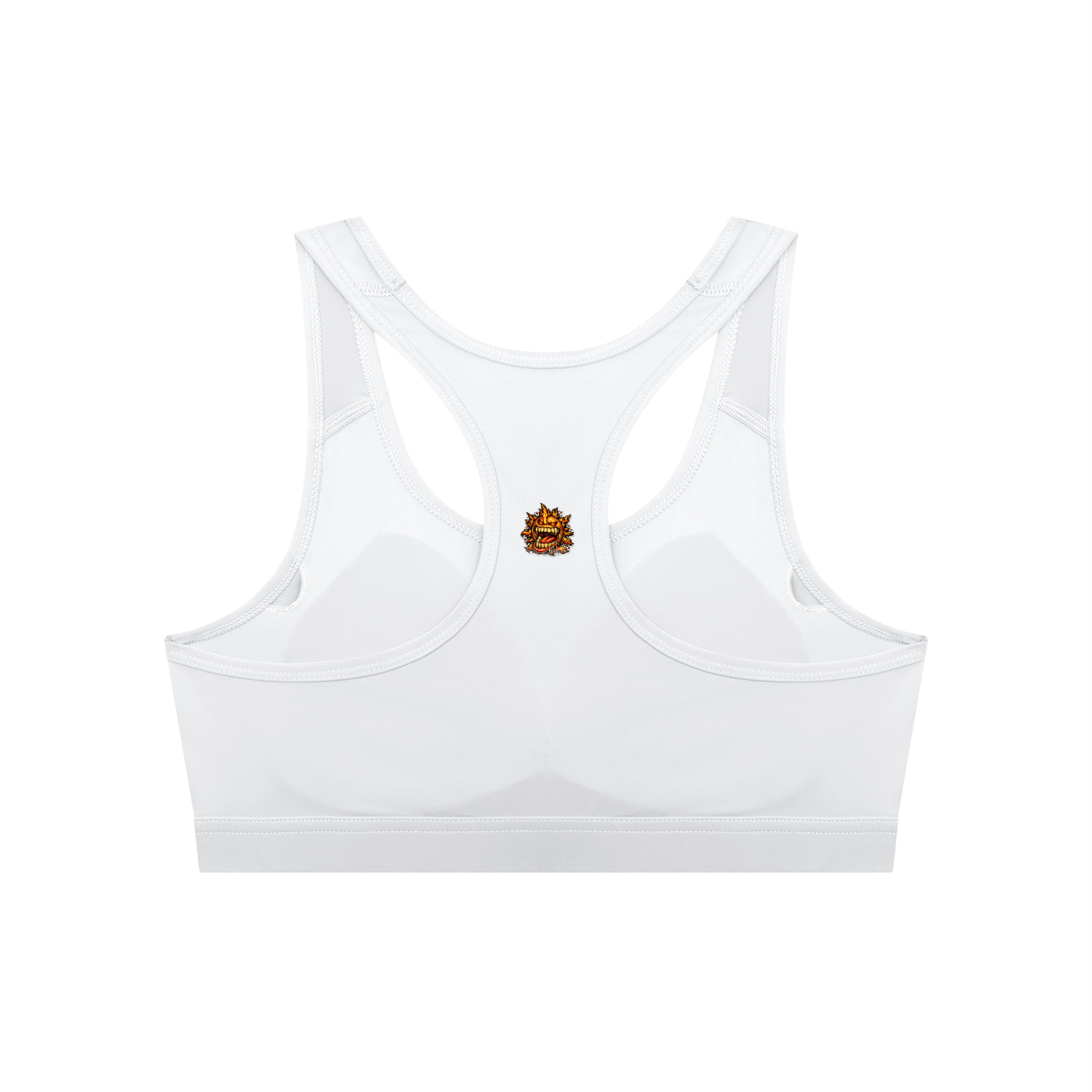 4EVERCRAZY Women's Cropped Sports Bra