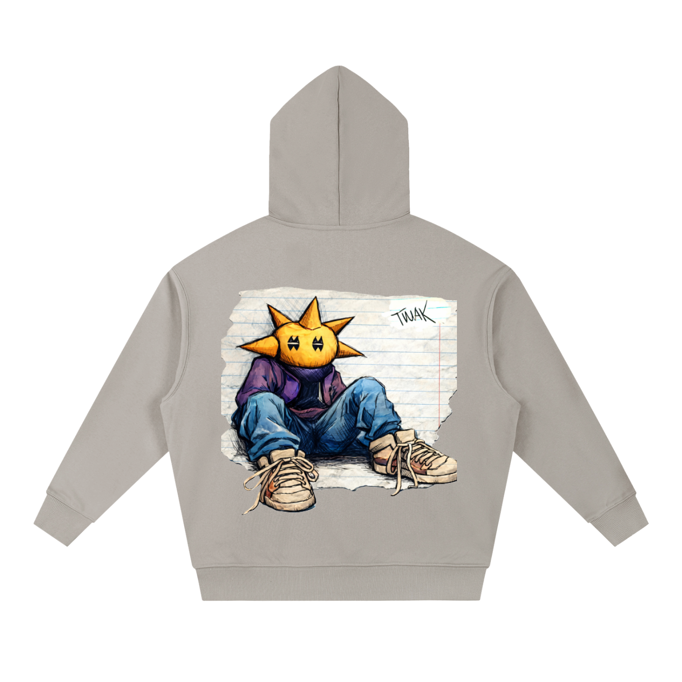 SPIKE Essential Boxy Heavyweight Drop-Shoulder Hoodie