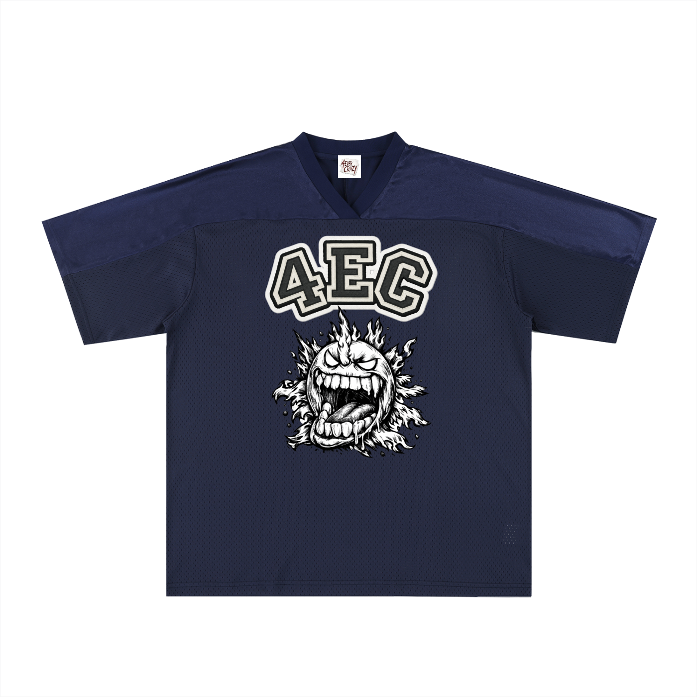 4EC Mesh V-Neck Soccer Jersey