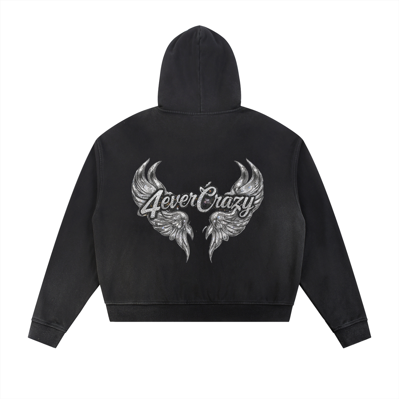 REVAMPED 4EC Sun Fade Fleece Zip Hoodie