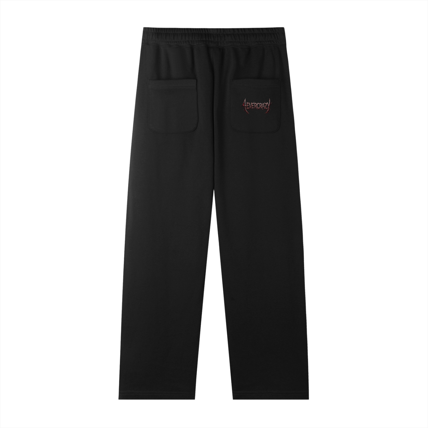 4EVERCRAZY Essential Straight-Leg Sweatpants