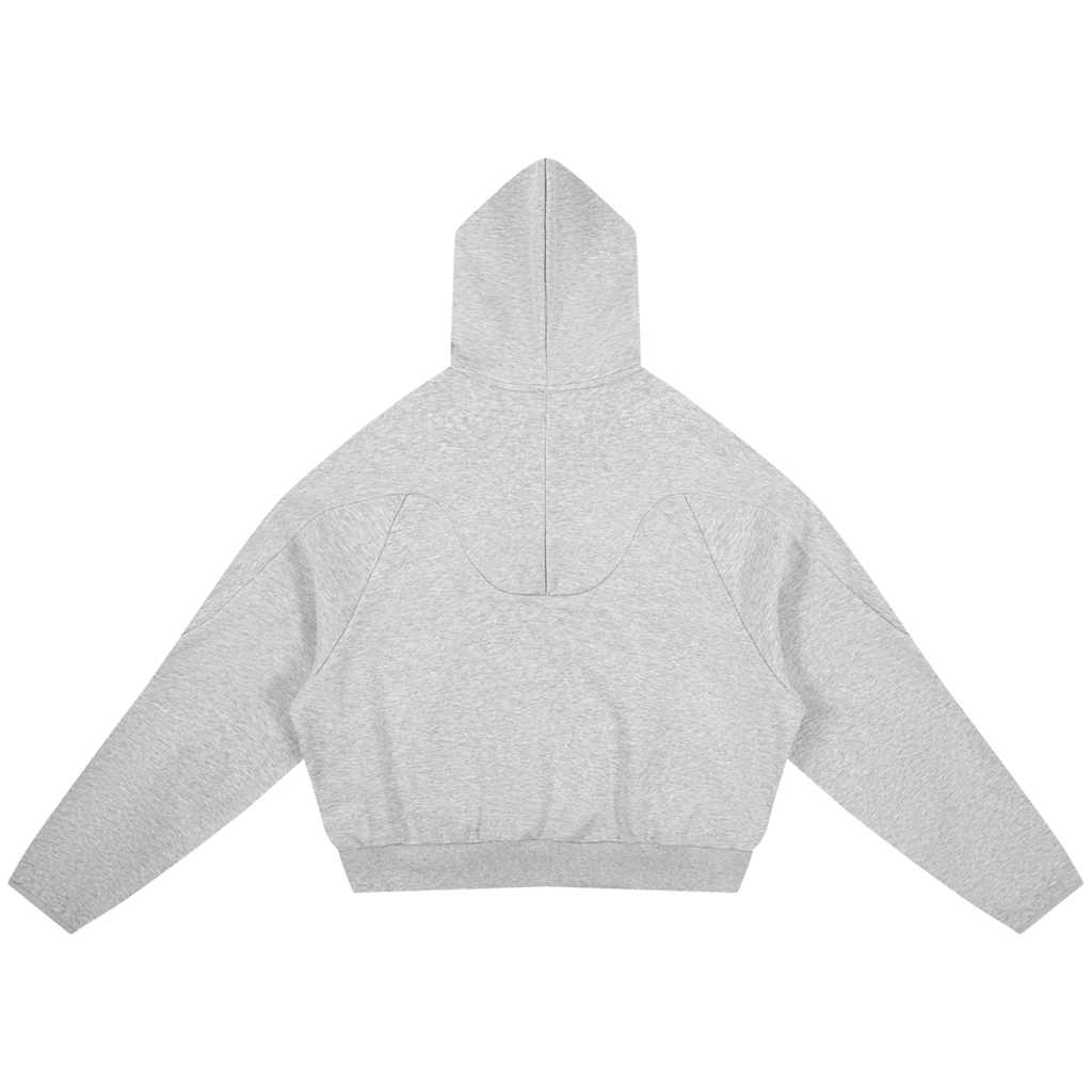 4EVERCRAZY Curved Panel Raglan Hoodie