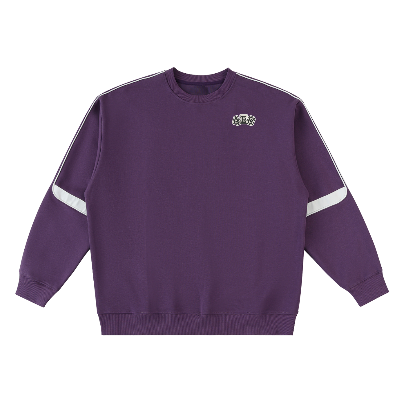 4EC Oversized Crewneck Taped Sweatshirt