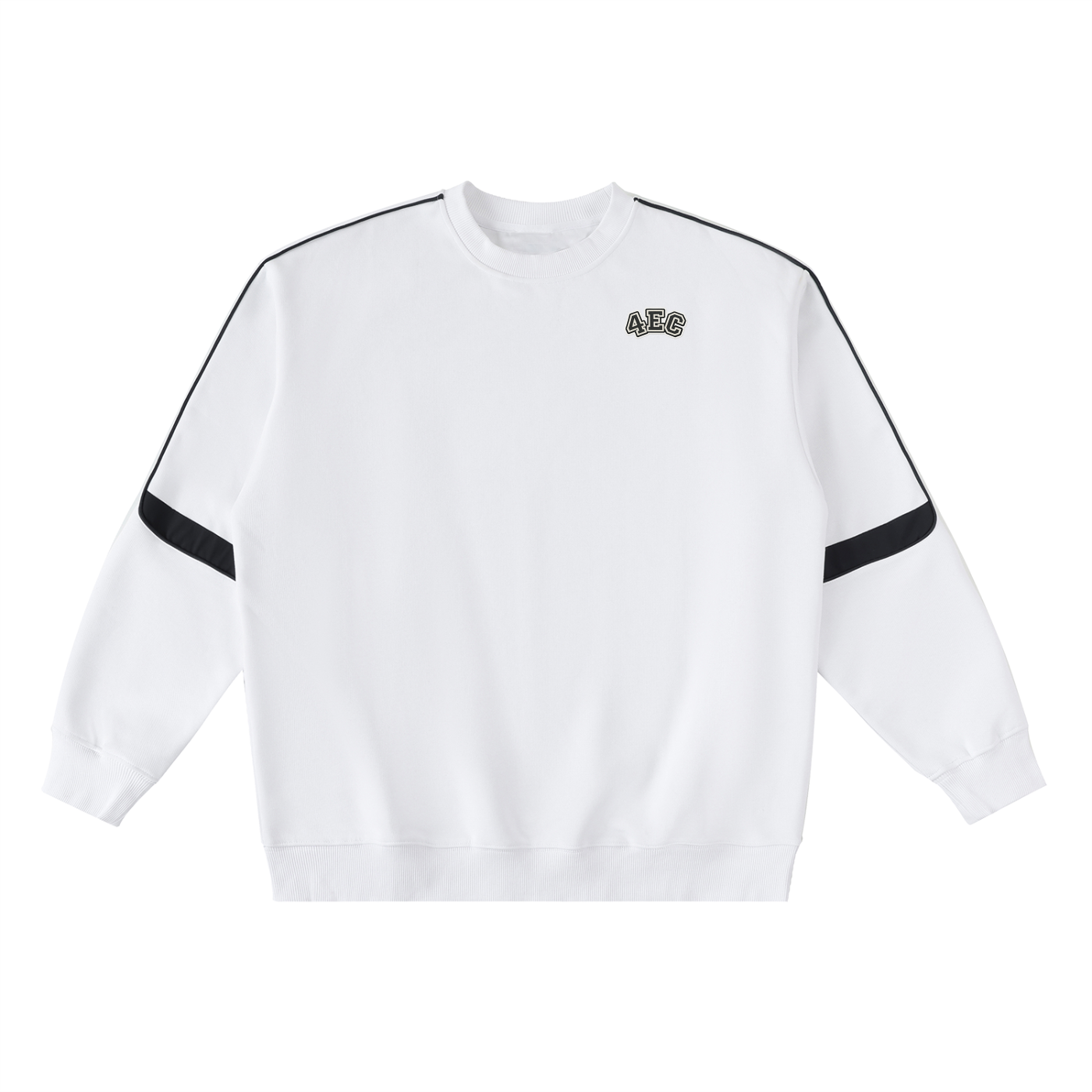 4EC Oversized Crewneck Taped Sweatshirt