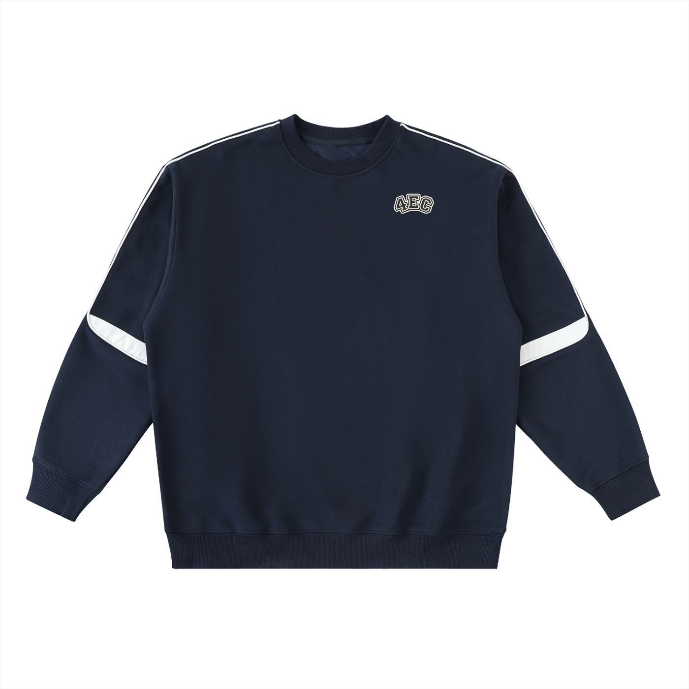 4EC Oversized Crewneck Taped Sweatshirt