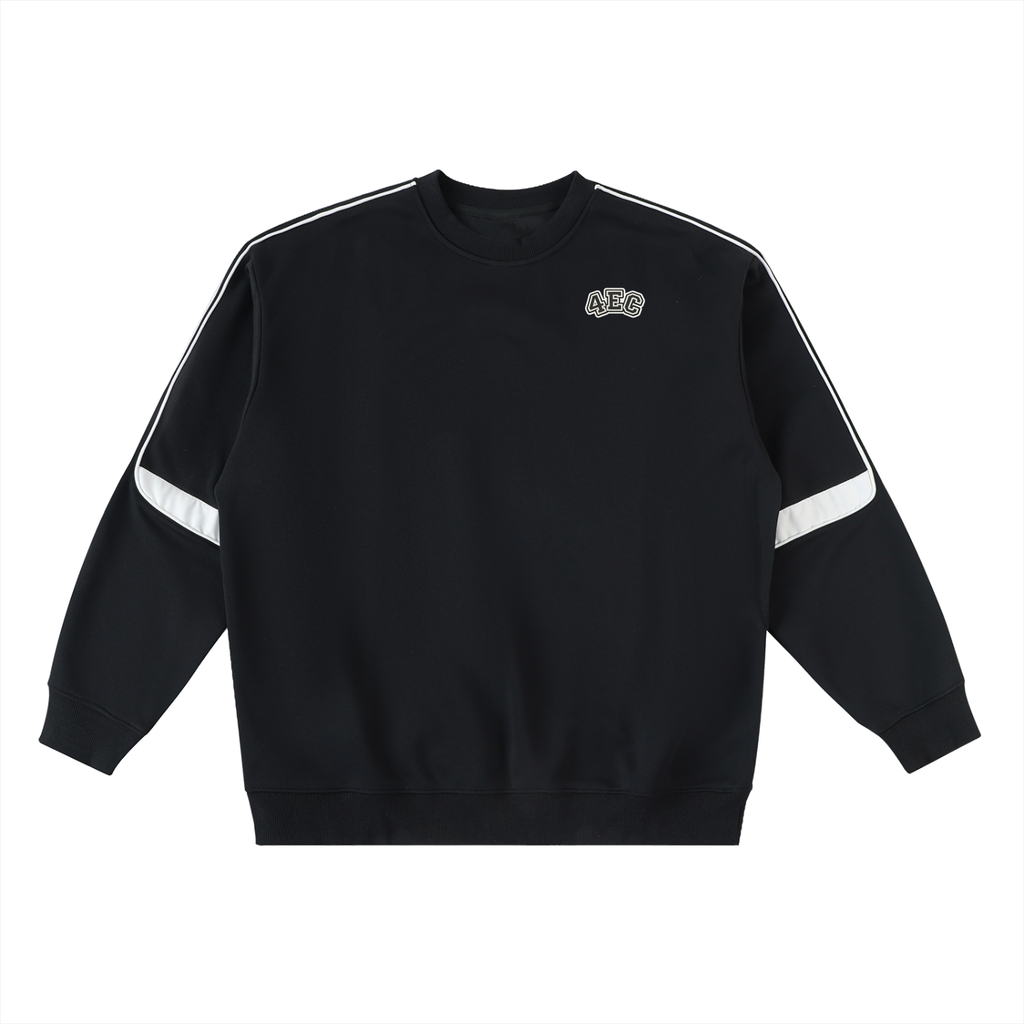 4EC Oversized Crewneck Taped Sweatshirt