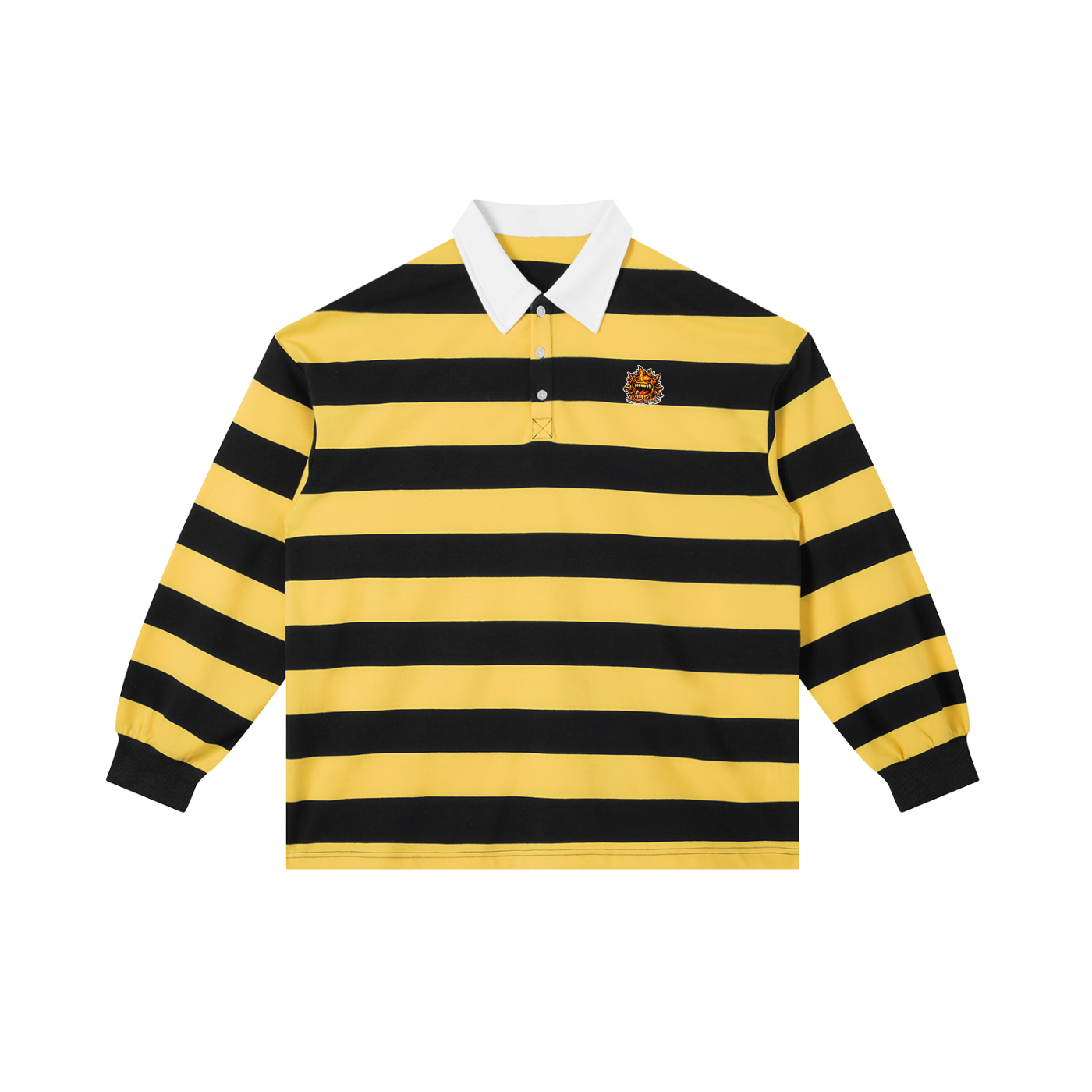 4EVERCRAZY Stripe Polo Shirt