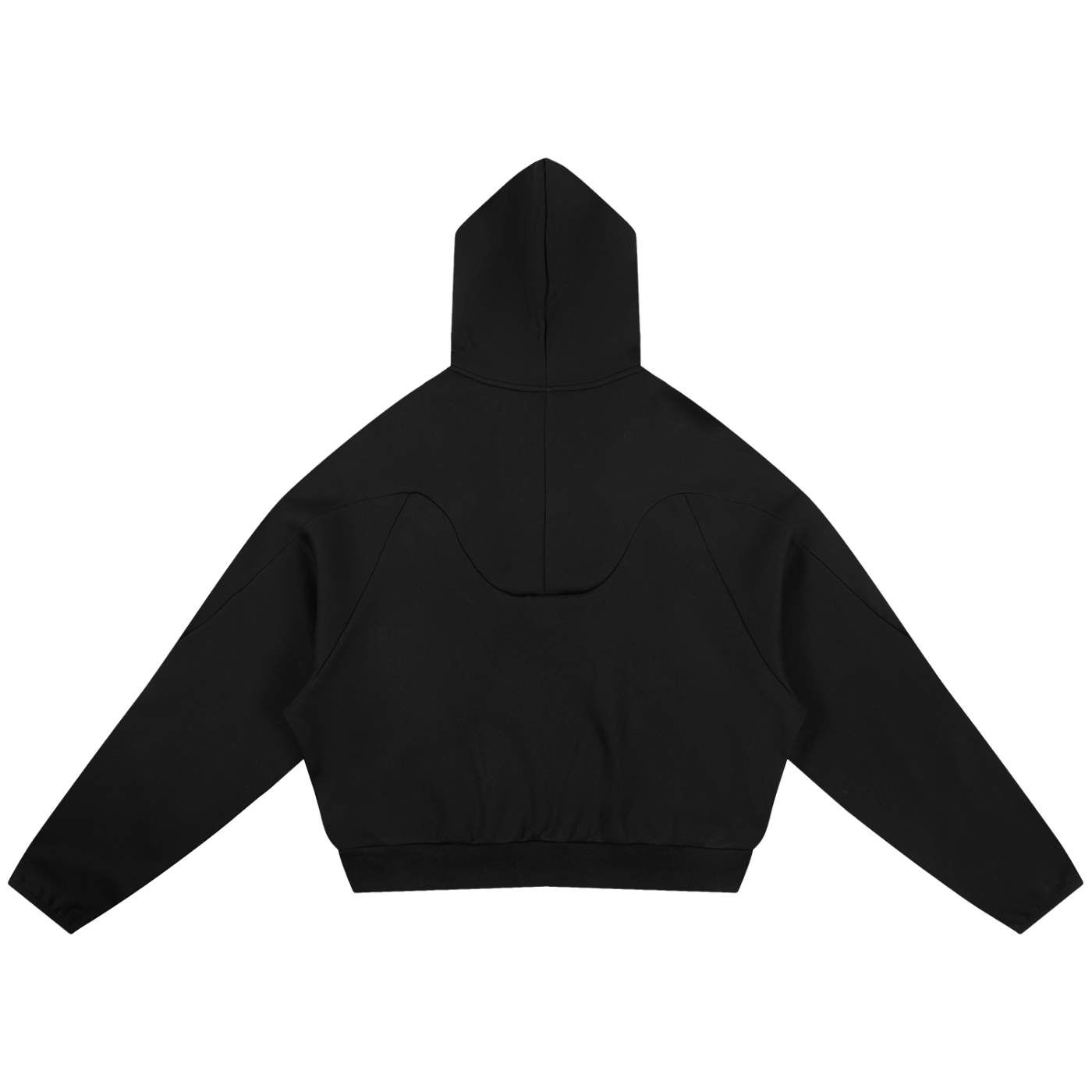 4EVERCRAZY Curved Panel Raglan Hoodie