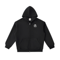 4EVER SKETCH Essential Heavyweight Pocket Zip-Up Hoodie