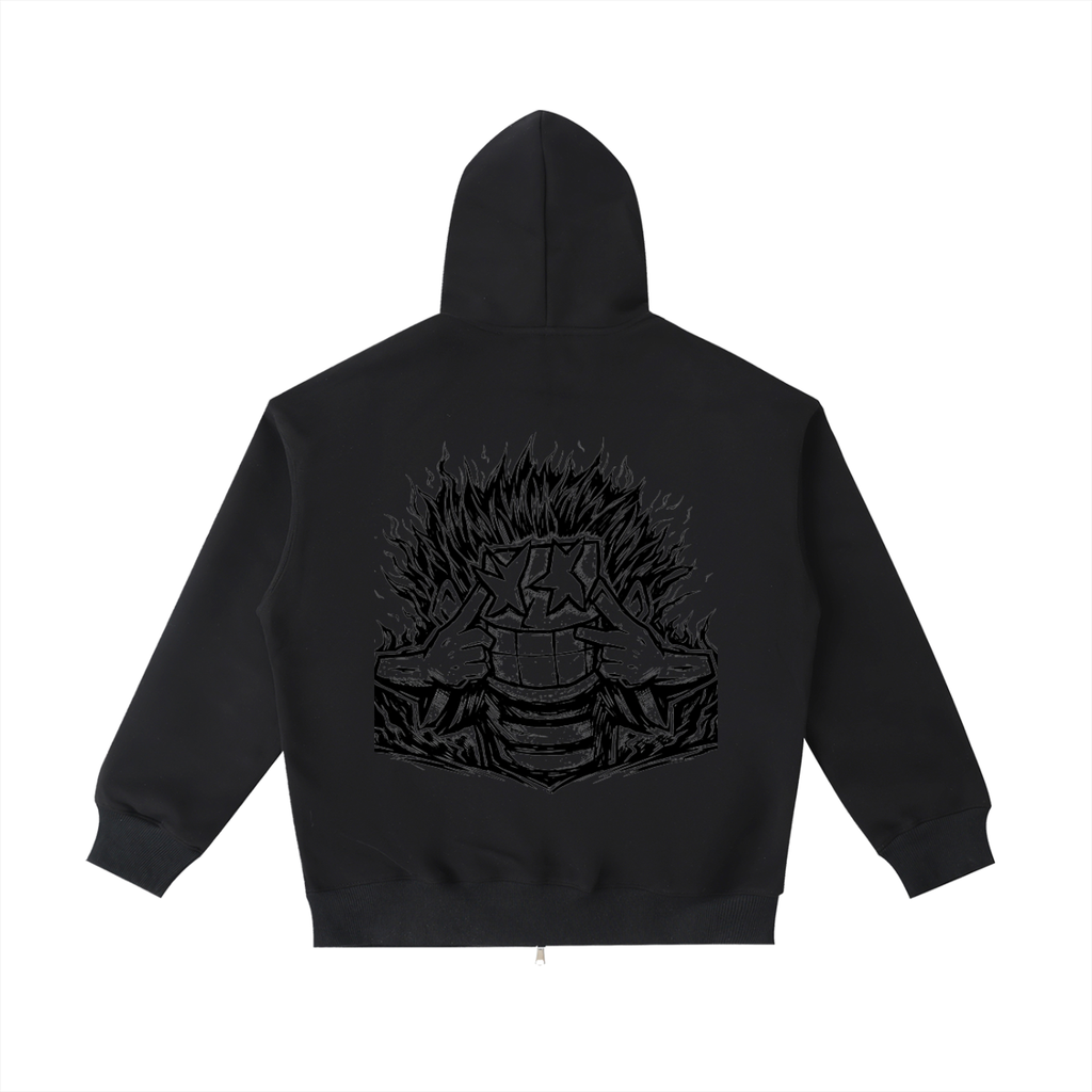WILDCHILD Essential Heavyweight Pocket Zip-Up Hoodie