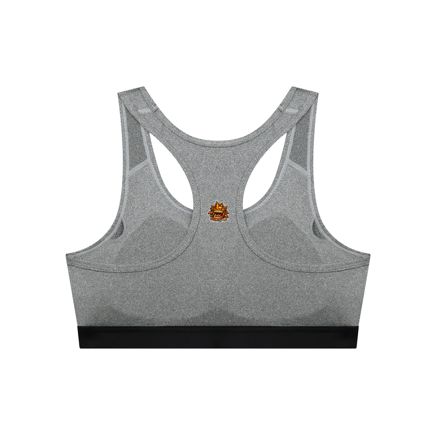 4EVERCRAZY Women's Cropped Sports Bra