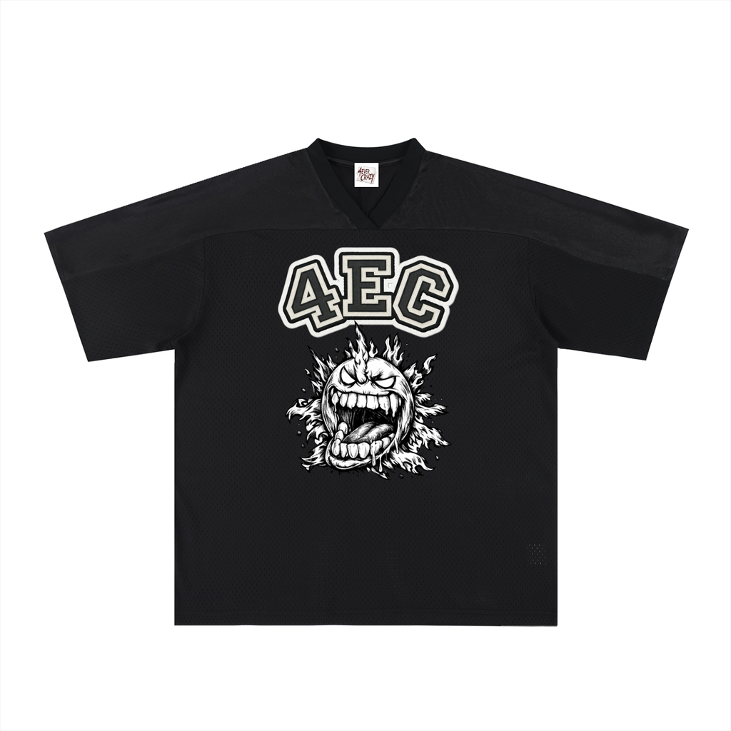 4EC Mesh V-Neck Soccer Jersey