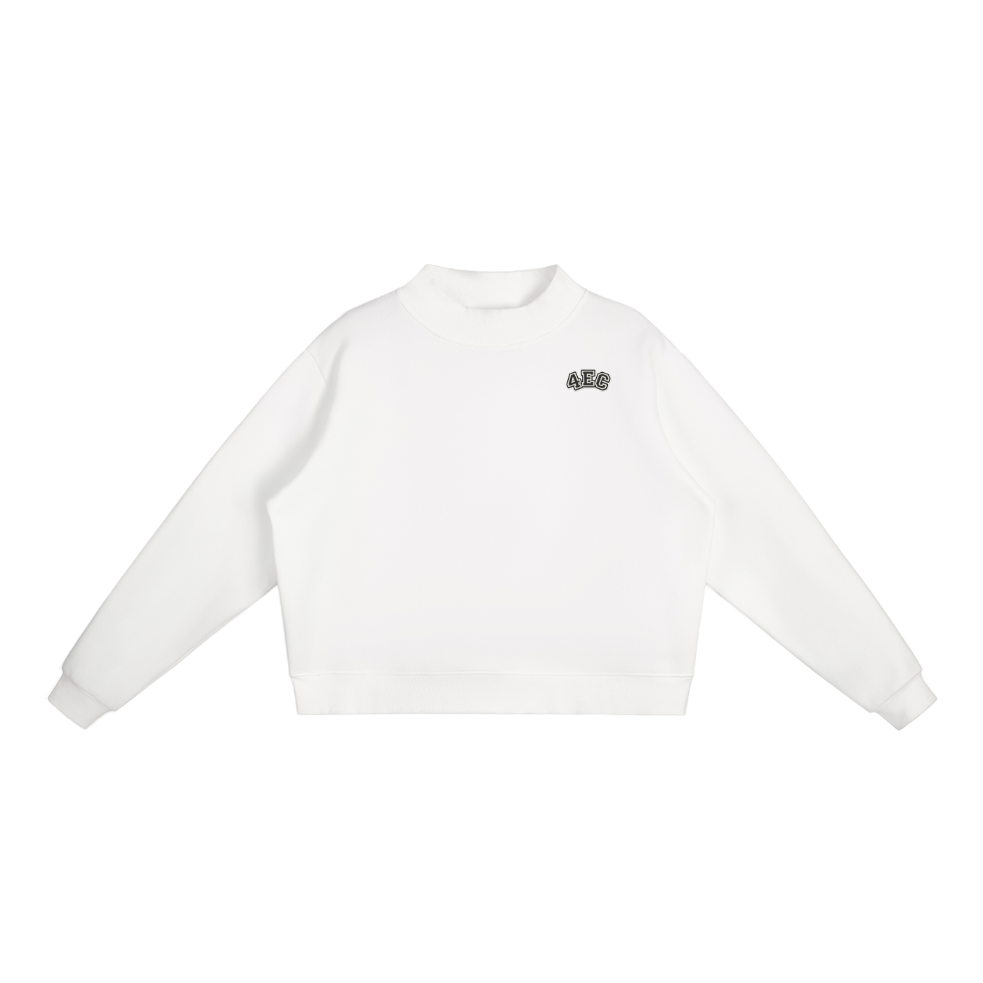 WILDCHILD Essential Fleece Mock-Neck Crew Sweatshirt