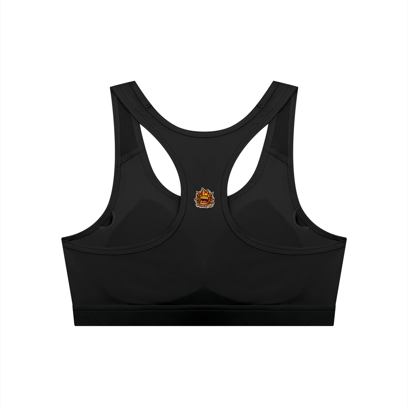4EVERCRAZY Women's Cropped Sports Bra