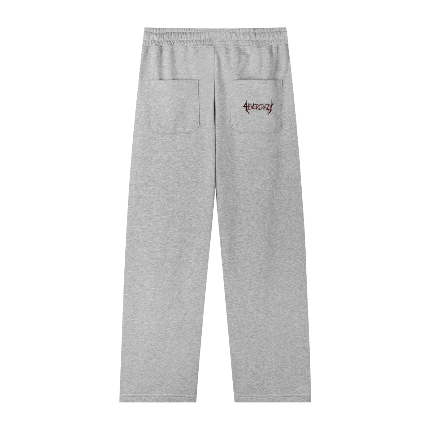 4EVERCRAZY Essential Straight-Leg Sweatpants