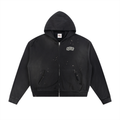 REVAMPED 4EC Sun Fade Fleece Zip Hoodie
