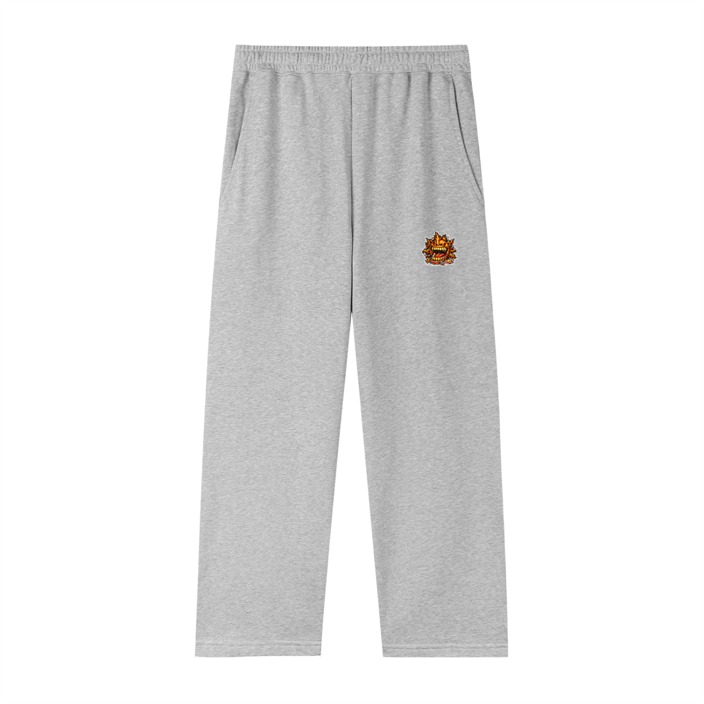 4EVERCRAZY Essential Straight-Leg Sweatpants