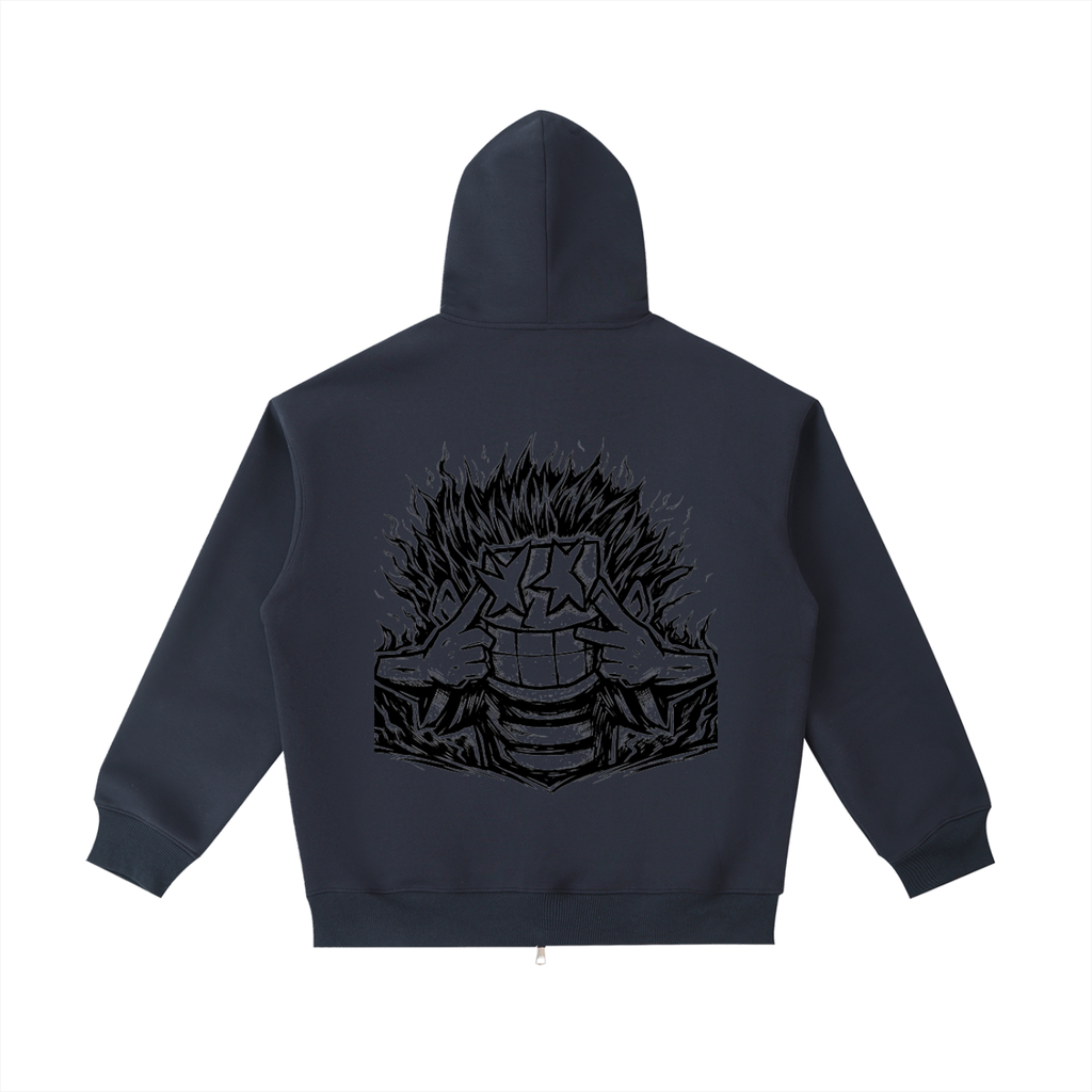 WILDCHILD Essential Heavyweight Pocket Zip-Up Hoodie
