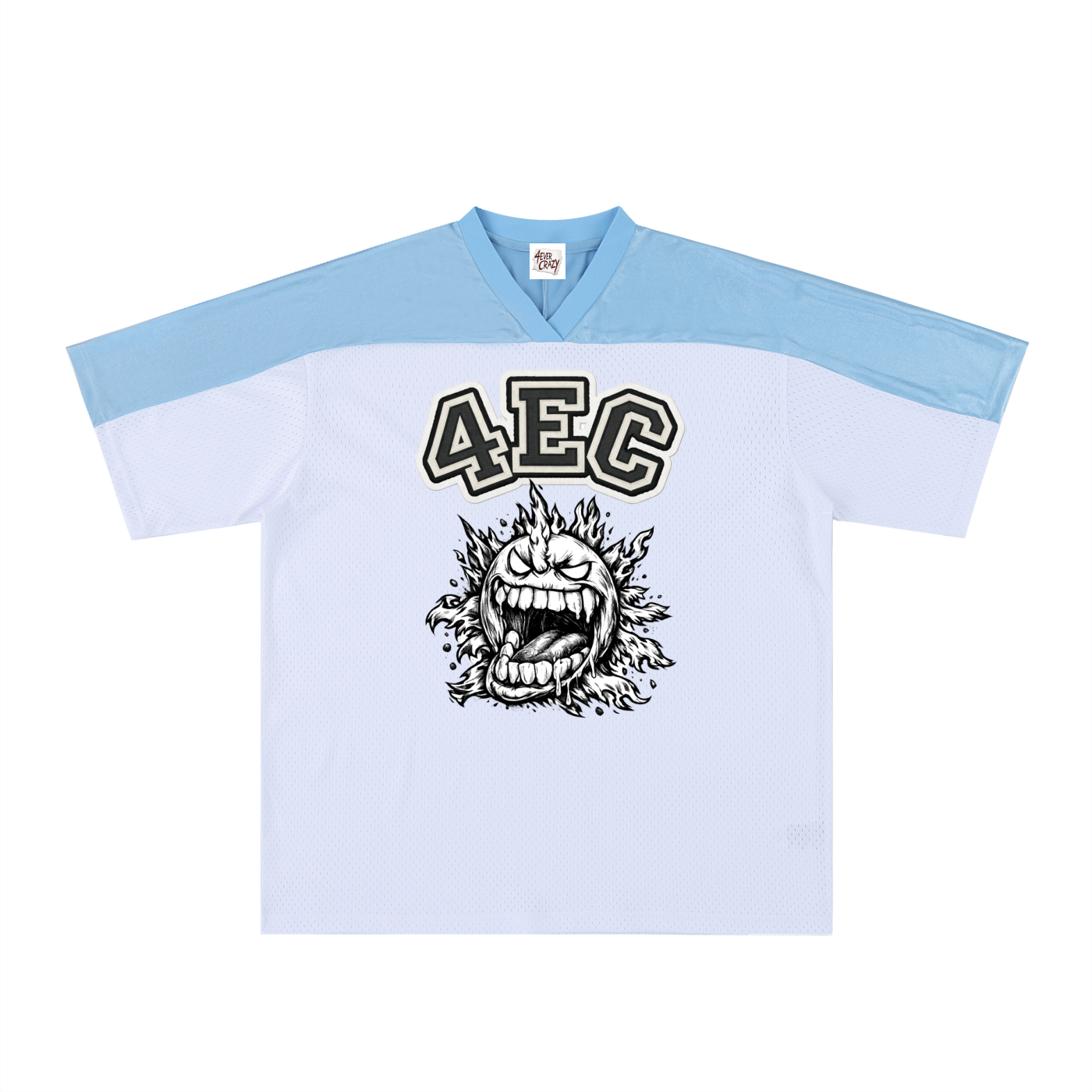 4EC Mesh V-Neck Soccer Jersey