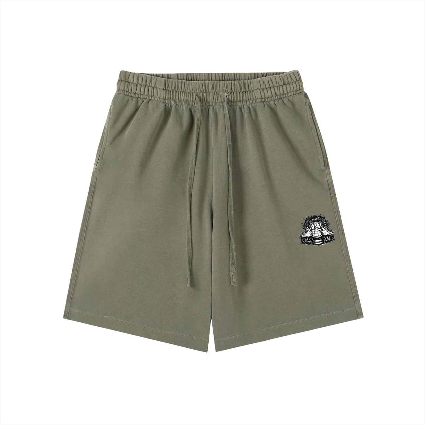 WILDCHILD Vintage Wash Cotton Shorts