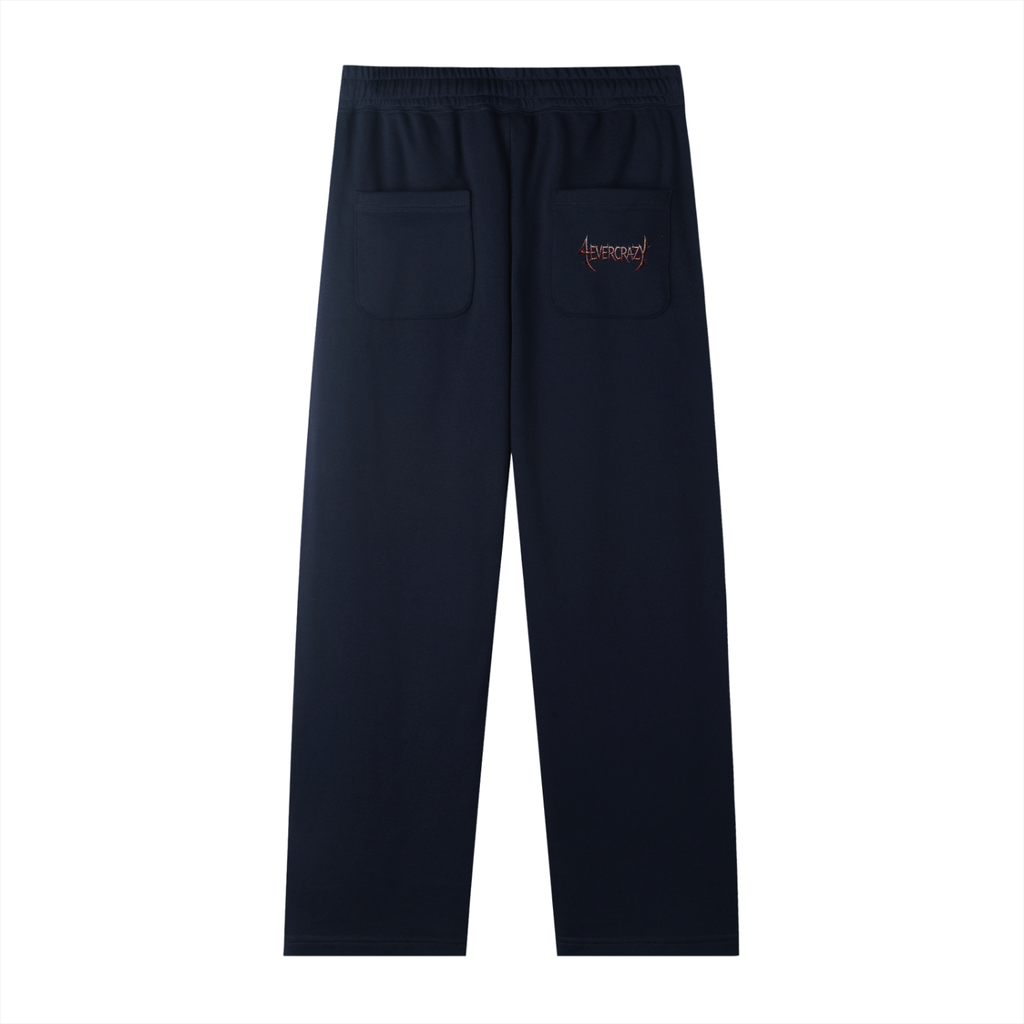4EVERCRAZY Essential Straight-Leg Sweatpants
