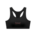 4EVERCRAZY Women's Cropped Sports Bra