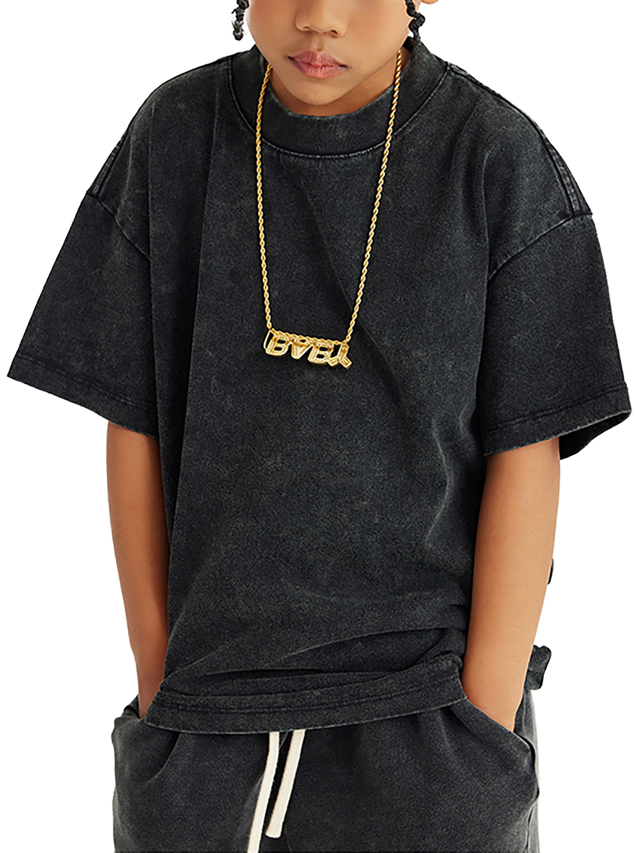 Still A Kid @ Heart Snow Washed Kids' T-Shirt