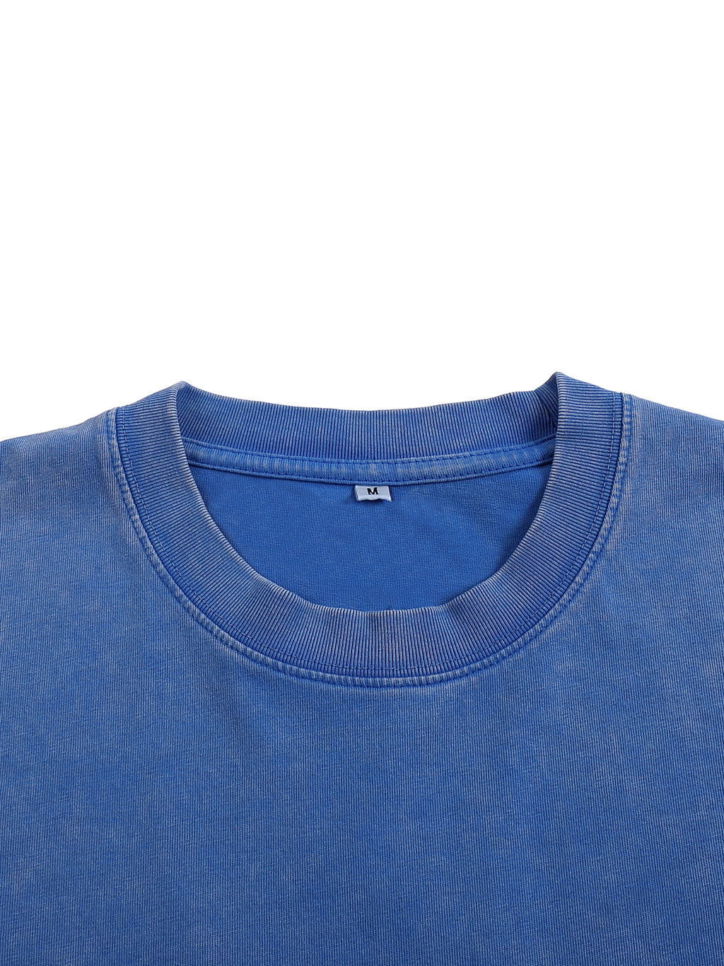 4EVERCRAZY Snow Washed Oversized Cotton T-Shirt