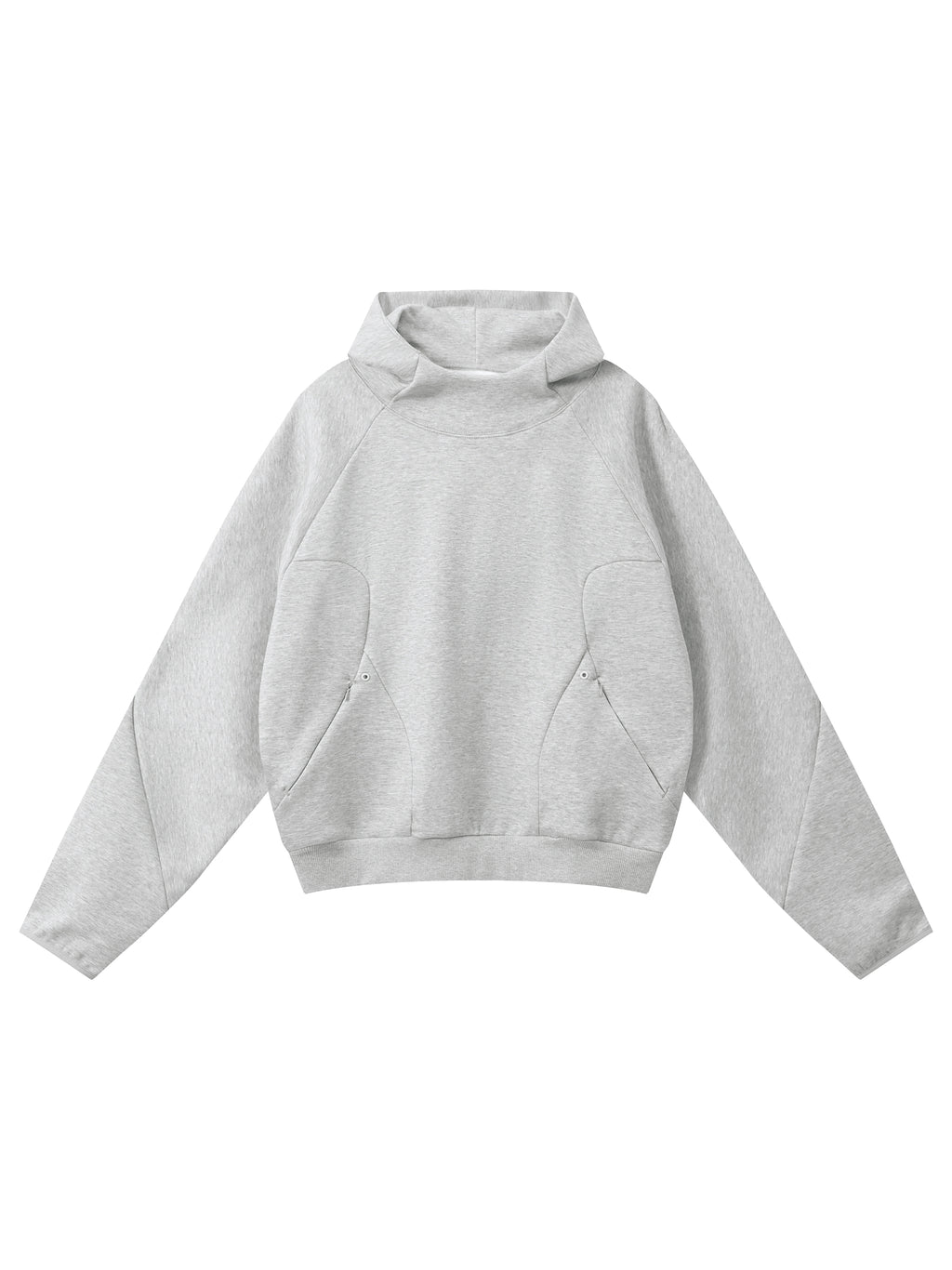 4EVERCRAZY Curved Panel Raglan Hoodie