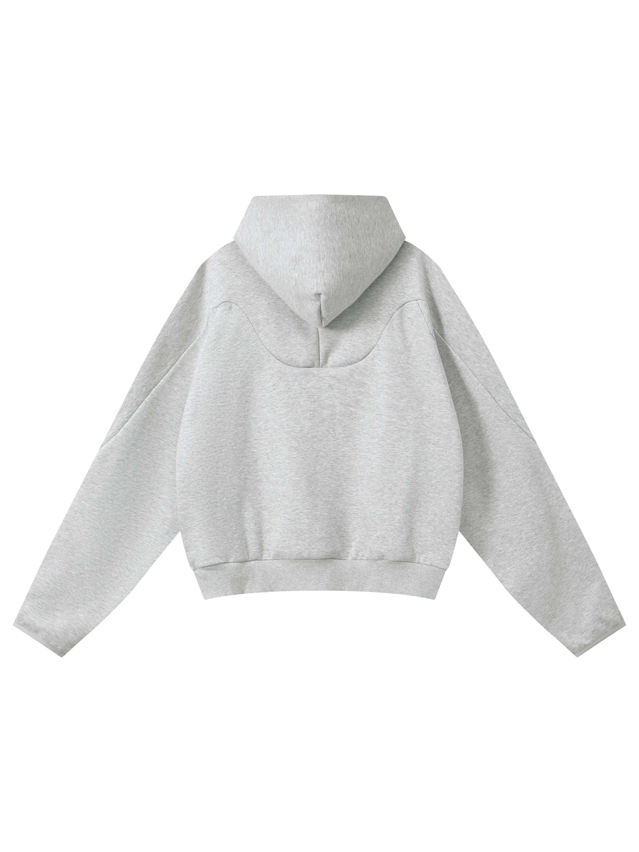 4EVERCRAZY Curved Panel Raglan Hoodie