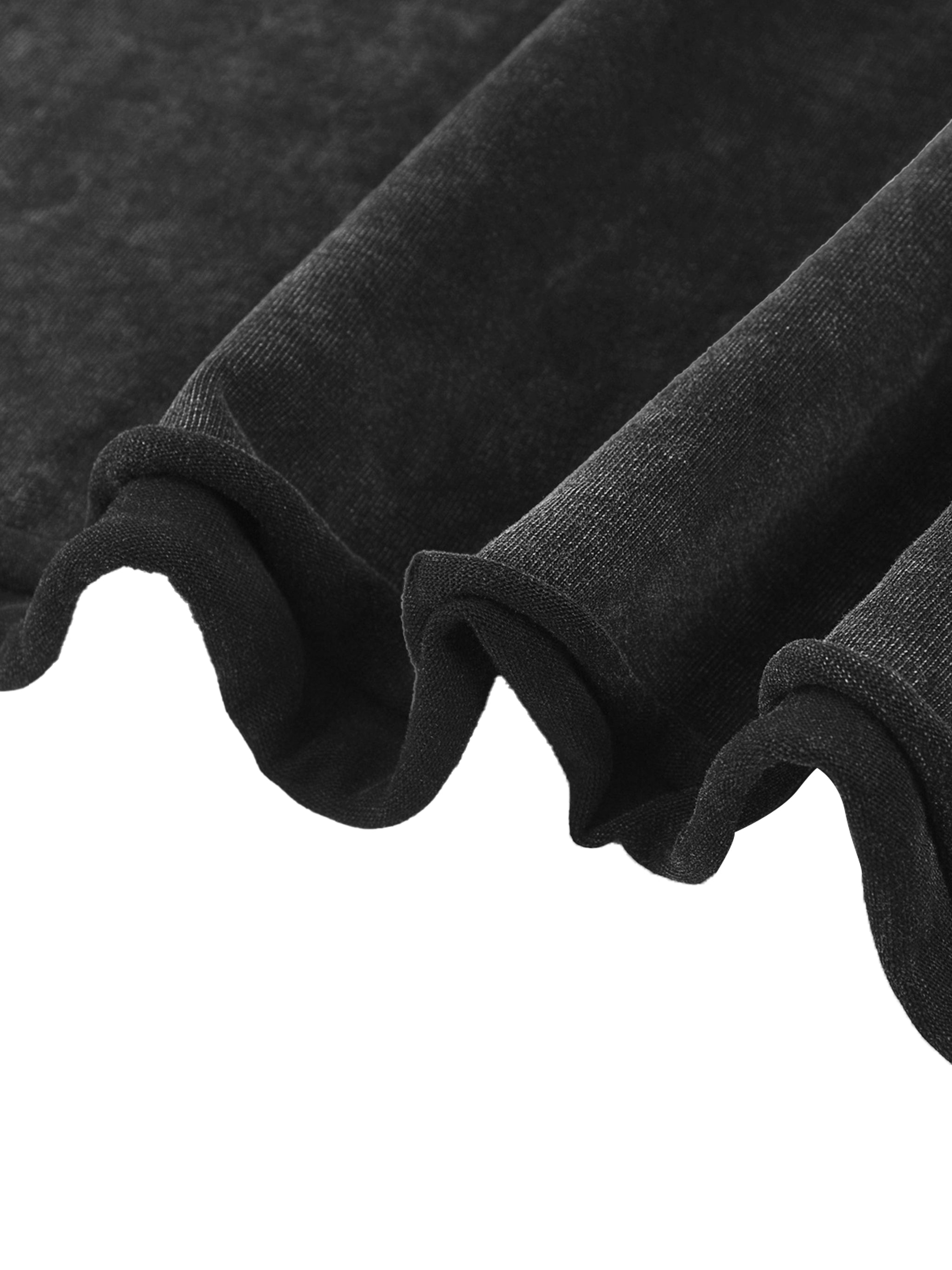 4EVERCRAZY KAMP Mineral Wash Raw Edge T-Shirt