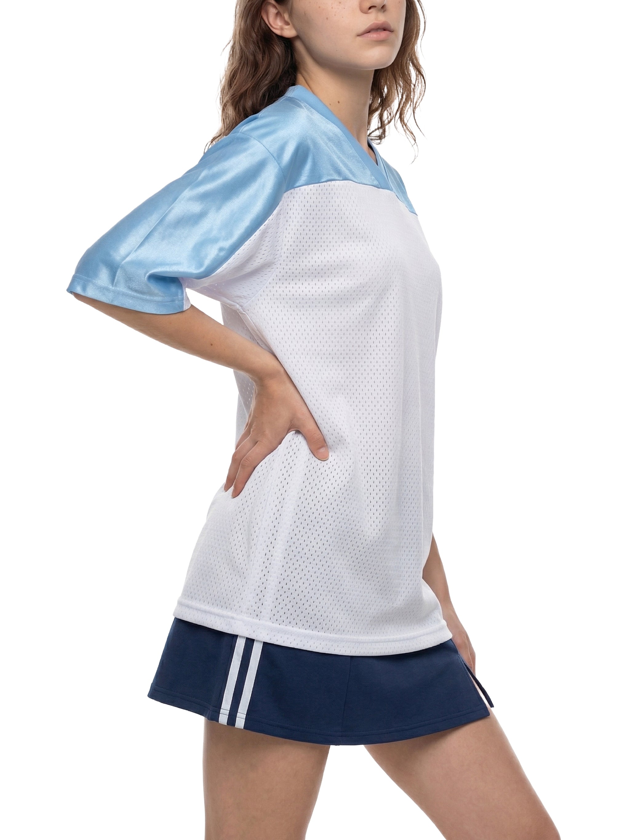 4EC Mesh V-Neck Soccer Jersey